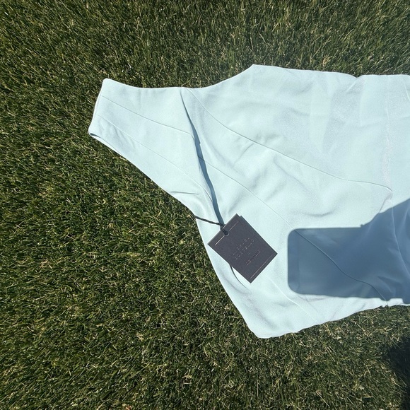 NEW Revolve Michael Costello Ava Dress In Light Blue XS - Picture 6 of 15